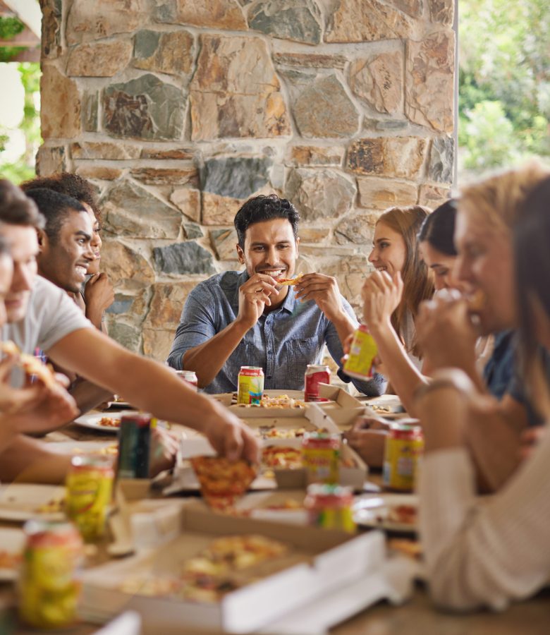 Good food, great company.